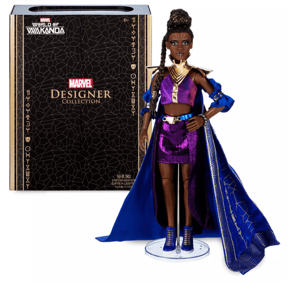 Disney Collectible Shuri Doll, Plastic, 13"