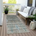 thumbnail image 3 of Dalyn Rugs Machine Washable Indoor/Outdoor Chantille Brown 2'3" x 7'6" Runner Rug, 3 of 7