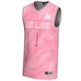 thumbnail image 2 of Unisex GameDay Greats #1 Pink James Madison Dukes Lightweight Basketball Fashion Jersey, 2 of 4