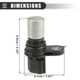 thumbnail image 4 of Unique Bargains CPS Sensor Engine Camshaft Position Sensor for Nissan Versa 2009-2015 No.237311HC1A Black, 4 of 7