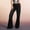*Black, variant on ClodeEU Women's High Waisted Bell Bottom Jeans ,Stretchy Trendy Wide Leg Flare Bootcut Denim Pants Black,Womens Plus L