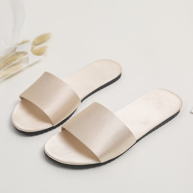 Fankiway Pantoufles pour Femmes, Mode Décontractée, Respirantes, Sandales Plates, Liquidation