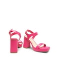 thumbnail image 4 of DREAM PAIRS Women's Platform Chunky Heels Ankle Strap Block High Heel Square Toe Wedding Party Dress Sandals Shoes, 4 of 5