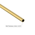 thumbnail image 3 of Uxcell Brass Tubing Seamless Straight Pipe Tubes 1.8mm x 0.2mm x 300mm, 3 of 5