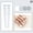 Style 8, variant on Finished Toenail Glossy Patches Fake Nails Wearable Manicure Nails Tools Z HOT! D8N4