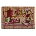 thumbnail image 1 of Home Sweet Home Anti Fatigue Kitchen Floor Mat - Non Slip Foam Comfort Standing Mat with Stain & Water Resistant Surface (Tea & Jam, 24" W x 36" L), 1 of 9