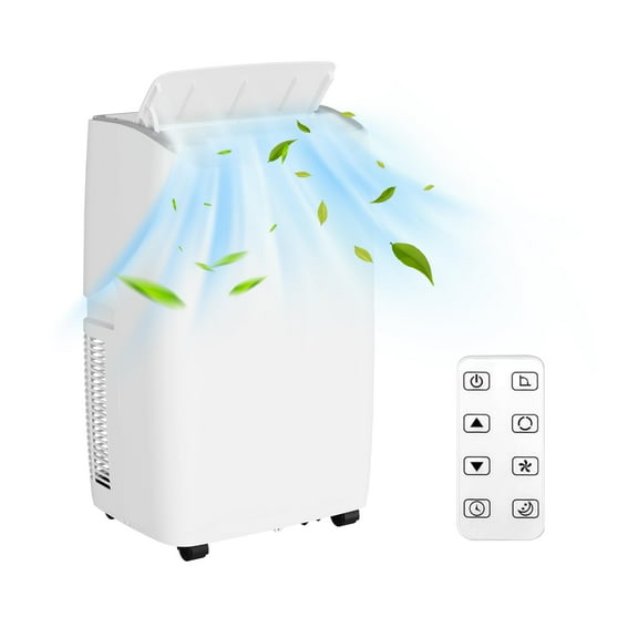 Towallmark 14,000 BTU 700 Sq Ft Portable Air Conditioner, White