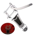 thumbnail image 3 of Jazz Guitar Tremolo V-ibrato B-ridge Tailpiece Portable Abanopi Puente Vibrato, 3 of 7
