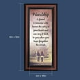 thumbnail image 2 of Friendship Song Framed Poem, Long Distance Friendship Gifts, Best Friend Birthday or Christmas Gift, 7424W, 2 of 8