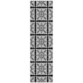 thumbnail image 2 of Addison Rugs Chantille Indoor/Outdoor Transitional Medallions Black Washable Runner Rug, 2'3" x 7'6", 2 of 6