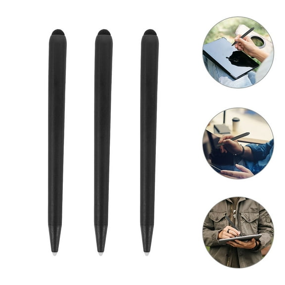 NIAIZEK 3-Pack Electronic Whiteboard Stylus Pens Black Dual for Precise Use