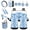 Argentina Flag Pattern, variant on Argentina Flag Pattern Car Seat Cover Set 14 Pack Patriotic Dustproof Vehicle Front Rear Seats Cushion Sets with Seatbelt Strap Pads, Handbrake Protector, Auto Interior Accessories
