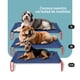 thumbnail image 2 of Cama Elevada Esquimal Azul Rojo con Malla Transpirable para Perro Mediano, 2 of 7