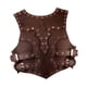 thumbnail image 5 of Hombres Medieval Knight Chest Armitido de caballero ajustable Disfraz de caballero para Knight Cosplay Marrón, 5 of 8