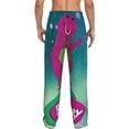 thumbnail image 3 of Barney And Friends Pajama Pants for Men, Super Soft All over Print Lounge Pants Sleepwear Bottom with Pockets Drawstring, 3 of 8