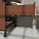 thumbnail image 3 of Buró Cajón Oculto − Madrid. Buró Privado Minimalista, Mesa de Noche para Recámara, Cajón Visible y un Cajón Oculto (Madera café), 3 of 7