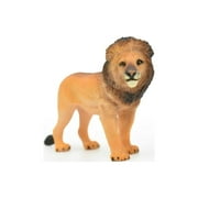 African Lion Toy, Museum Quality Plastic Replica, Hand Painted Model 4 1/2" CWG191