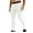 White, variant on Miluxas Men's Compression Pants - Cool Dry Athletic Sports Workout Running Tights Leggings Baselayer White