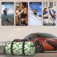 thumbnail image 6 of KLL Green Cucumber1 Duffle Bag For Men Women Sport Gym Fitness Tote Travel Training Workout Basketball Football Weekender, 6 of 6