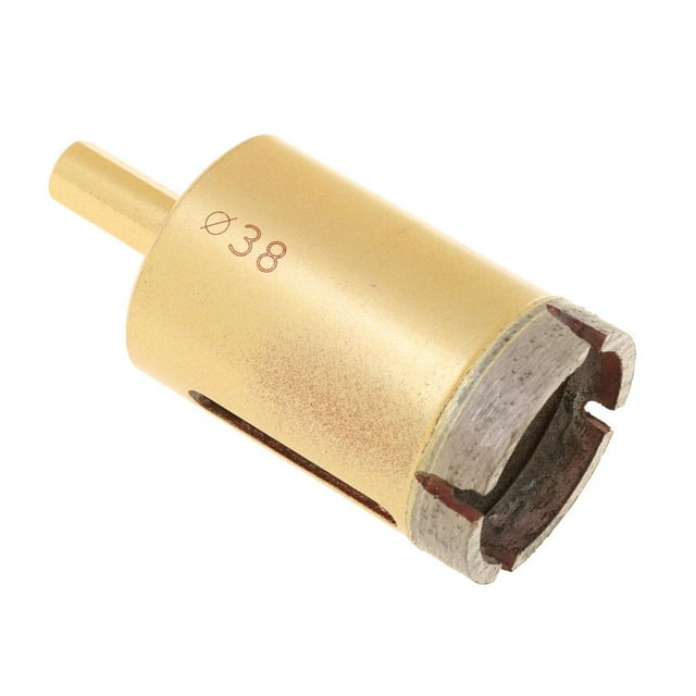 perforadora de diamante de 38mm, broca de cerámica para s, , vidrio, mármol Cola Brocas