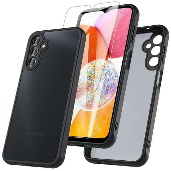 Funda Hensinple para Samsung Galaxy A14 5G con protector de cristal