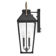 thumbnail image 2 of 17504BK Hinkley Lighting Dawson - 10W 2 LED Outdoor Medium Wall Lantern-22 Inches Tall and 8 Inches Wide, 2 of 12