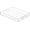 Clear - 16" * 12", variant on NIUBEE Acrylic Serving Tray 12x20 Inches, Clear Decorative Tray for Coffee Table, Rectangular Clear Serving Tray for Kitchen, Counter, Dining Room