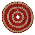 thumbnail image 6 of Memories Red Tree Skirt 48, 6 of 6