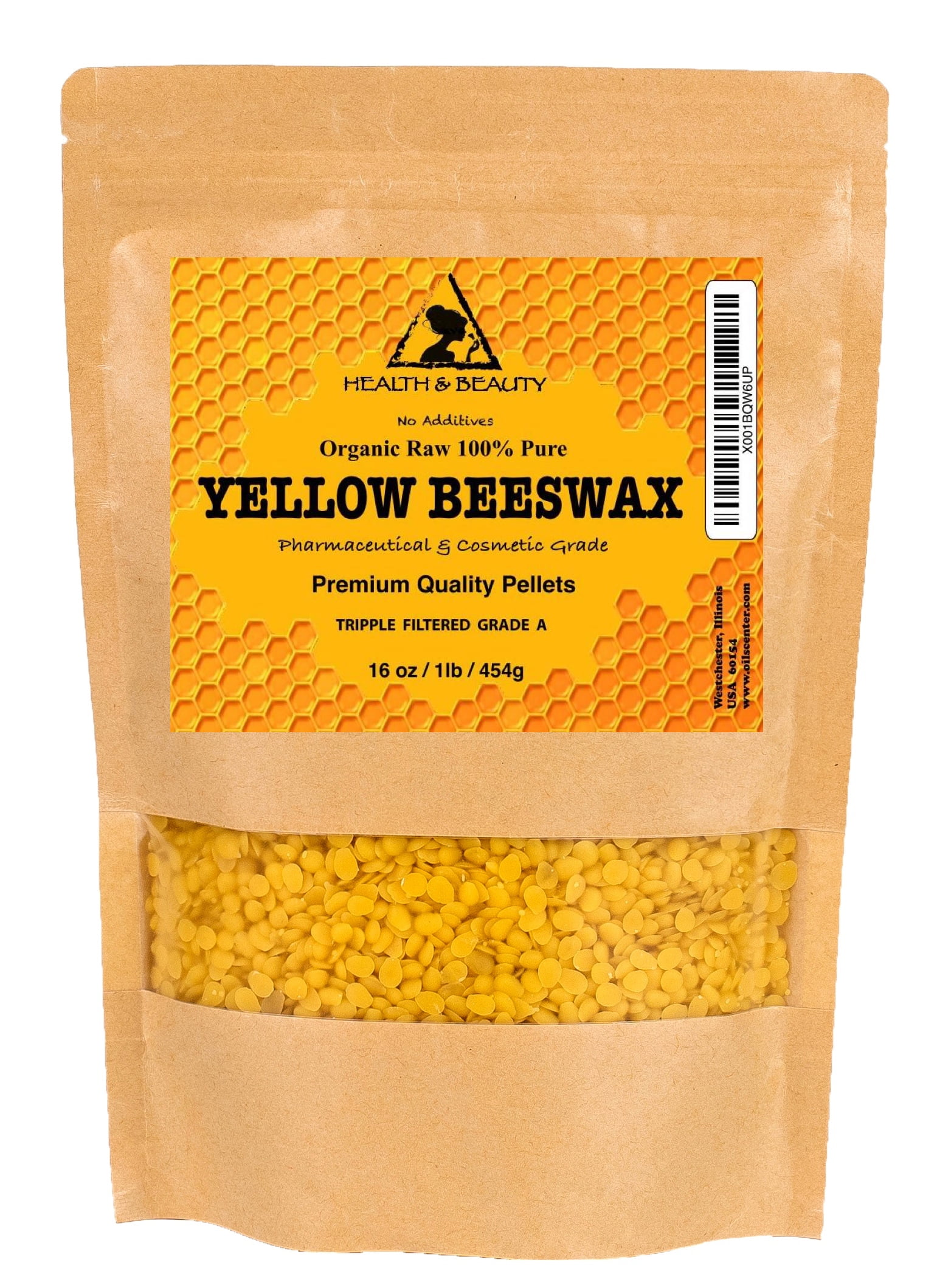 YELLOW BEESWAX BEES WAX ORGANIC PASTILLES BEARDS PREMIUM 100 PURE 16