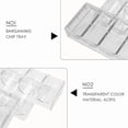 thumbnail image 5 of 10 pcs Professional Acrylic Poker Chips 100 Chip Tray (without lid), 5 of 5