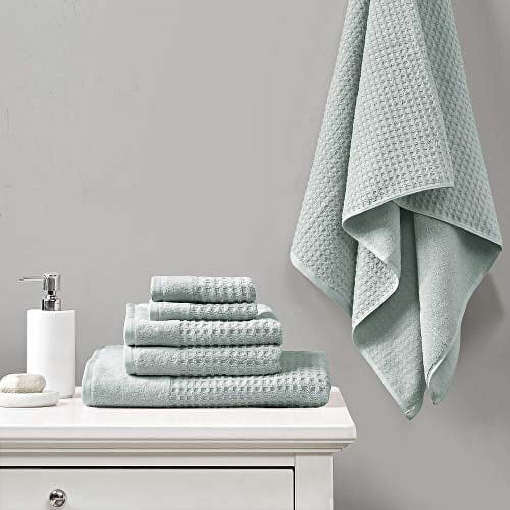Waffle Kitchen Towel 3pc set Charcoal – Thyme and Sage