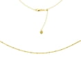 thumbnail image 1 of Saturn Chain Choker 14k Yellow Gold Necklace, 16" Adjustable, 1 of 2