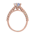 thumbnail image 2 of Round Diamond Engagement Ring in 10K Rose Gold (0.70 cttw) (Ring Size 8), 2 of 5