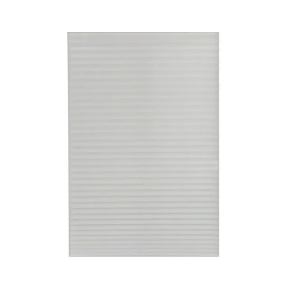 HomelyJoy 24 Inch Curtains White for Kitchen & Bathroom Window, Textured Faux Linen Cafe Curtains, Light Filtering Short Tier for RV Camper, 24x70 Inch