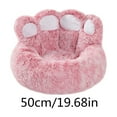 thumbnail image 3 of Dog & Cat Bed for Indoor Cats, Calming Dog Cats Bed Cuddler Warming Cozy Soft Bed Fluffys Faux Furs Cushion Bed For Small Medium Dogs And Cats, 3 of 6