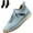Blue-2, variant on Emiline Comfortable Orthopedic Sneakers, Women's Handmade Leather Comfy Shoes, Men's Soft Comfort Arch Support Boots