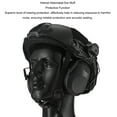 thumbnail image 4 of Helmet Style Ear Muff, Helmet Sound Blocking Ear Muff Ergonomic Design Perfect Sealing Comfortable  For Factory, 4 of 8