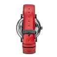 thumbnail image 2 of Simplify The 7000 Genuine Leather Watch - Black/Red, 2 of 3