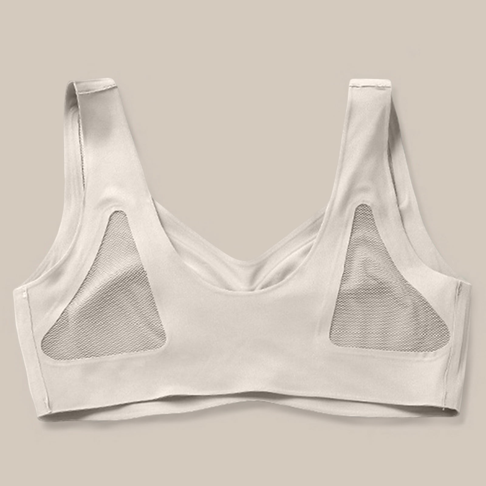 Aerisoft Bra, Aerisoft - Breathable Comfort Bra, Breathable Anti Sagging Breast Bras, Supportive Everyday Brassiere White 36