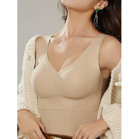 POSESHE Everyday Wire-Free Full Coverage Smoothing Crop Cami Bra