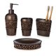 thumbnail image 1 of Juego de accesorios de baño Essentra Home Bronze de 4 piezas, 1 of 9