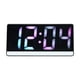 thumbnail image 2 of Venta Exclusiva, Reloj electrónico con espejo luminoso, despertador digital, mesa, silencioso, decoración de escritorio, reloj despertador electrónico para estudiantes, pantalla grande Akmoler, 2 of 9
