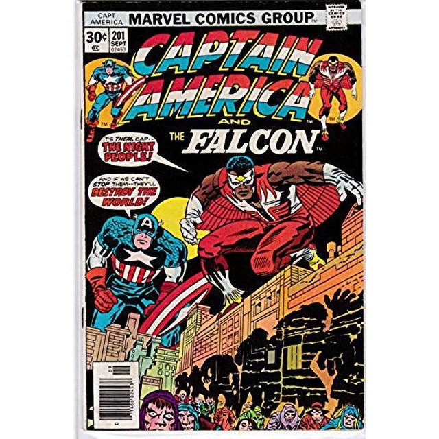 Captain America and the Falcon 201 VF