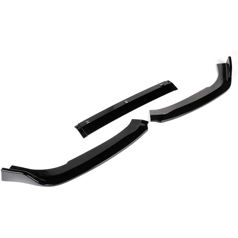 ECCPP Front Bumper Lip Splitter Spoiler – Gloss Black ABS – Fits 2018-2020 Honda Accord Sedan Models