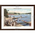 thumbnail image 5 of Art.com Lake Arrowhead, California Art Print, Brown Frame Wall Art, 44" x 32", 5 of 5