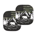 thumbnail image 2 of Binienty Peak Bear Sun Shade for Car Windshield Car Sunscreen Blocks UV Rays and Keeps Vehicle Cool Folding Car Sun Shade for Front Window Universal for Auto Truck Van SUV 2 Pcs, 2 of 6