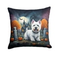 thumbnail image 2 of Cairn Terrier Spooky Halloween Fabric Decorative Pillow 14 in x 14 in, 2 of 2