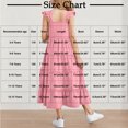 thumbnail image 2 of Girls Dress Boho Flutter Sleeve Tiered A Line Summer Dresses Kids Square Neck Flowy Sundress 3-13 Years, 2 of 5