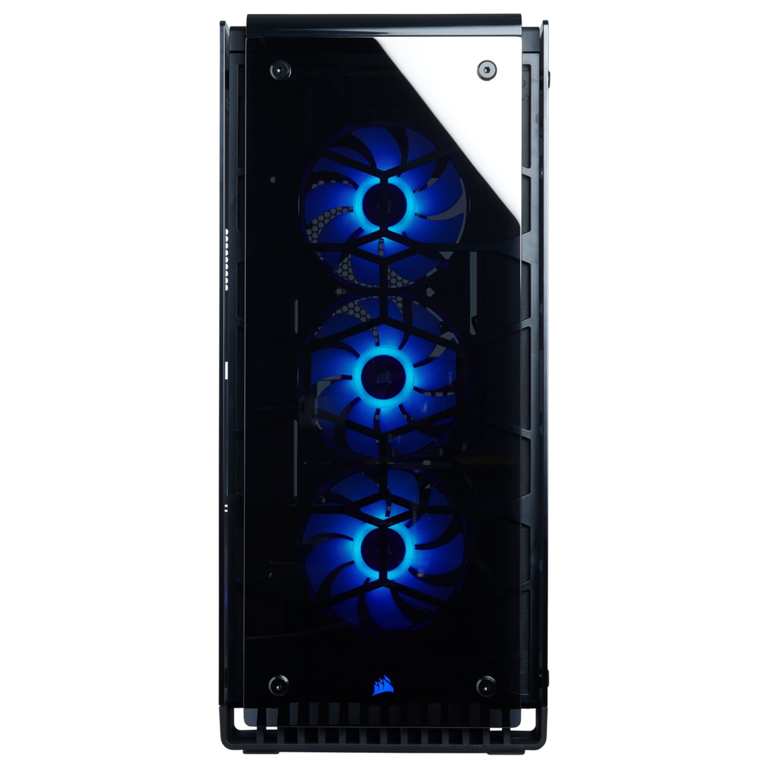 CORSAIR Boitier PC Crystal Series 570X RGB Mirror Black Tempered Glass,  Premium ATX Mid Tower Case (