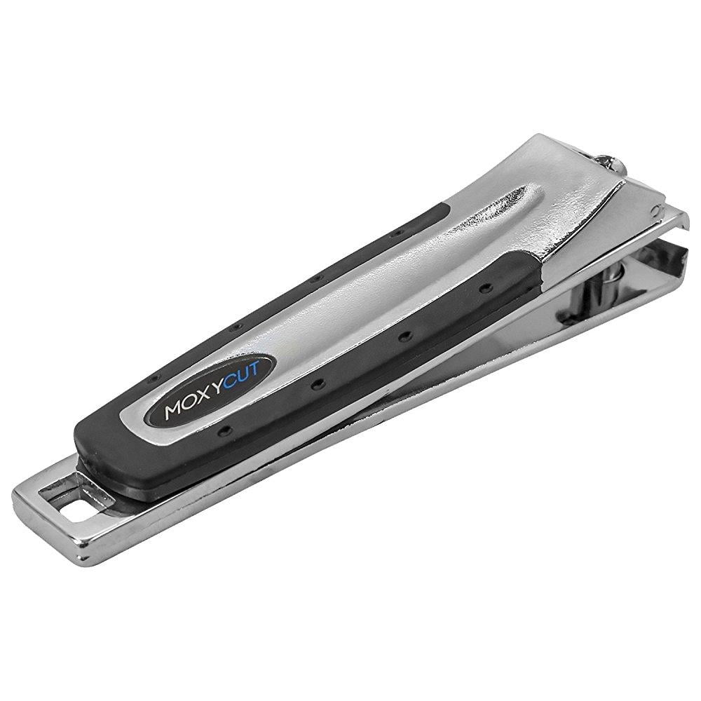 fingernail clippers - moxycut best long handled stainless steel toenail